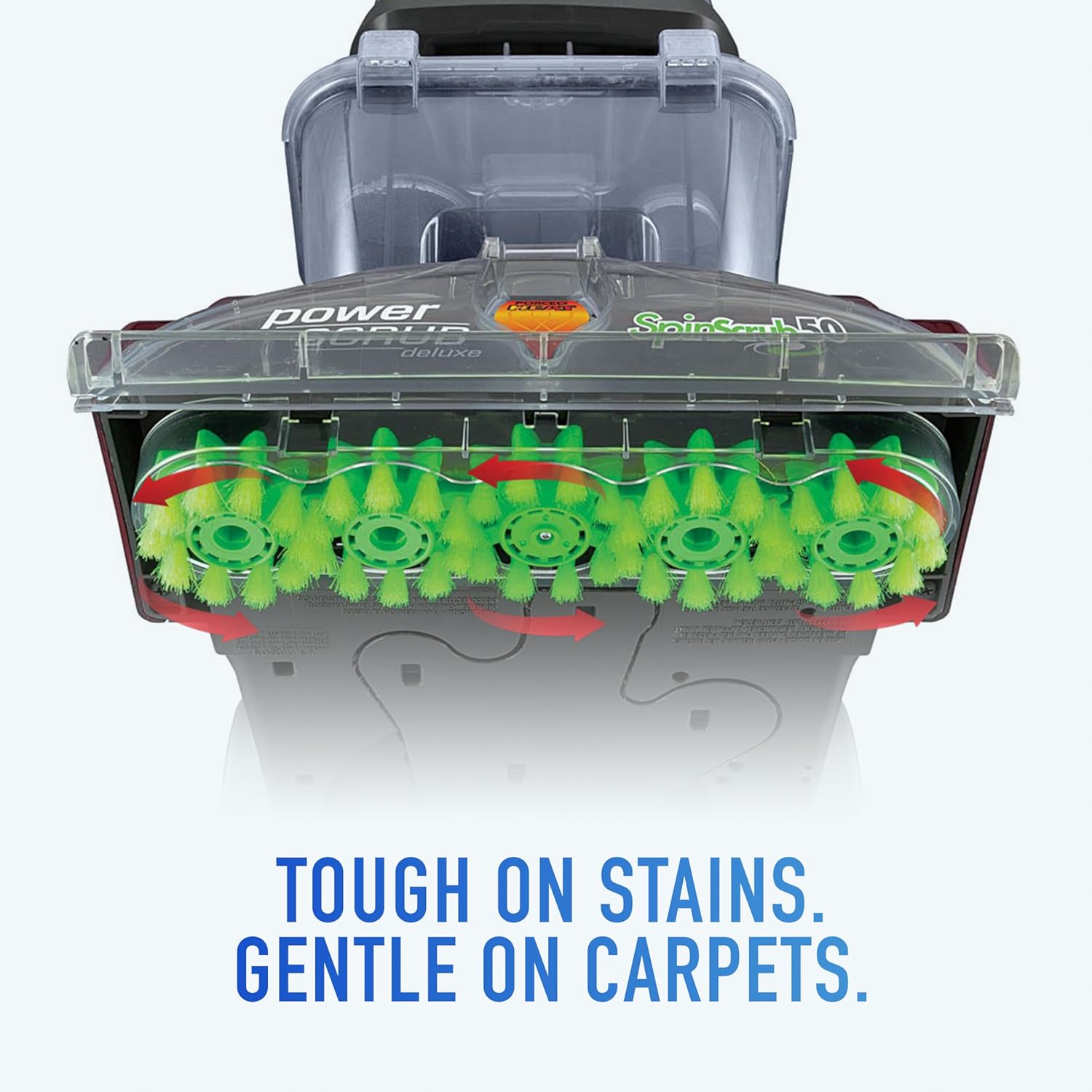 Hoover PowerScrub Deluxe Carpet Cleaner Machine for Carpet and Upholstery, Deep Cleaning Carpet Shampooer Machine with Multi-Purpose Tools, Pair Carpet Cleaner Solution