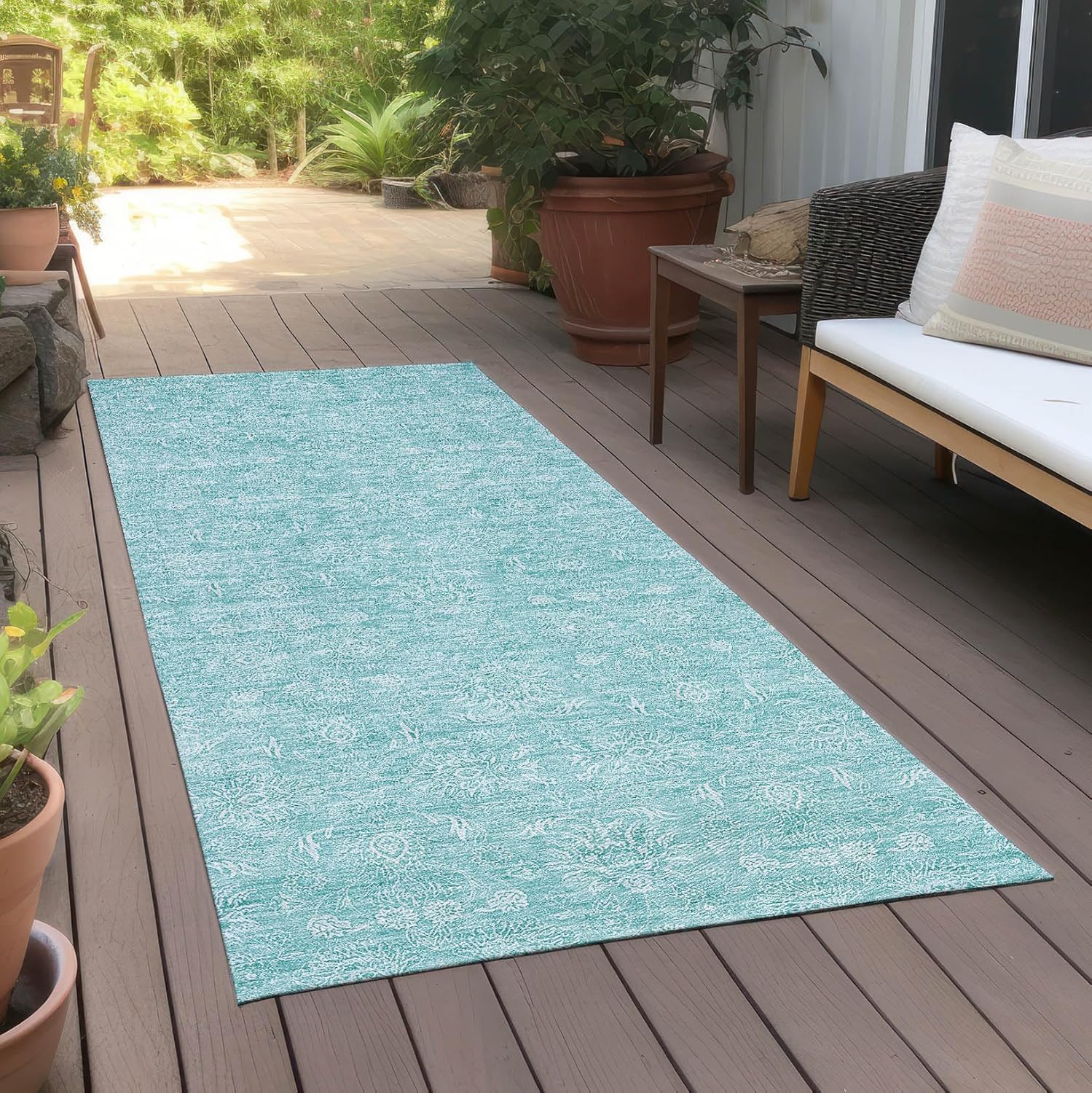 Addison Rugs Chantille ACN703 Aqua 2'3