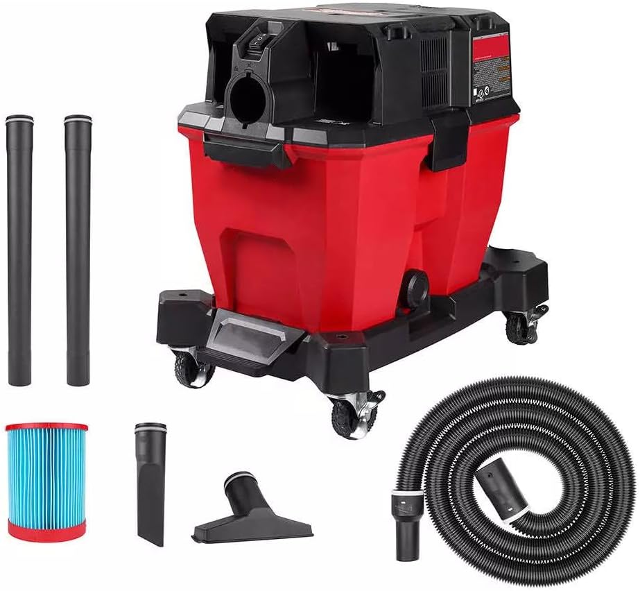0920-20 Fuel 9 Gallon Dual-Battery Wet/Dry Vacuum, 109 CFM & 77