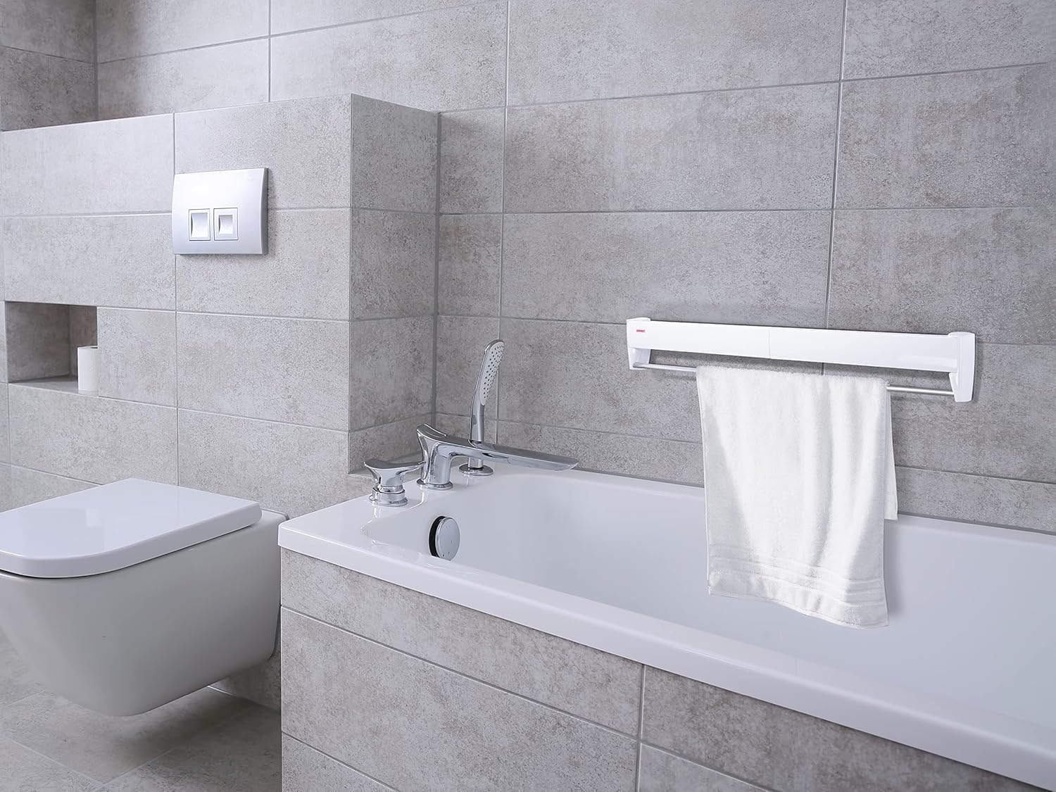 Leifheit 83100 Wall Dryer Telefix 100, White