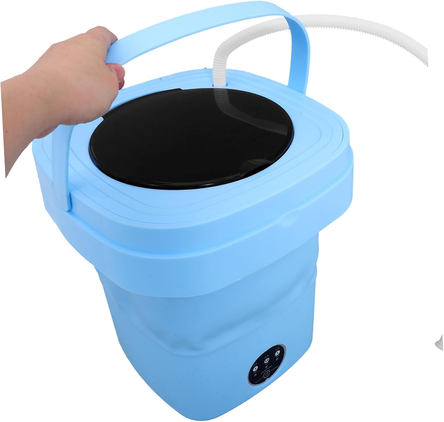 Mini Washing Machine Folding Washer Functions Touchscreen Control Compact Laundry for Dorm Home