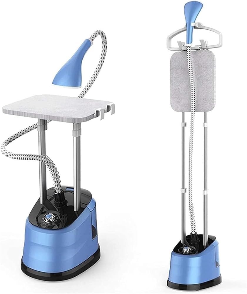 Vertical Garment Steamer 1800W Professional Heavy Duty Clothes Steamer for Commercial 35S Quick Wrinkle Removalwith, Handheld Clothes Steam Iron with Ironing Board