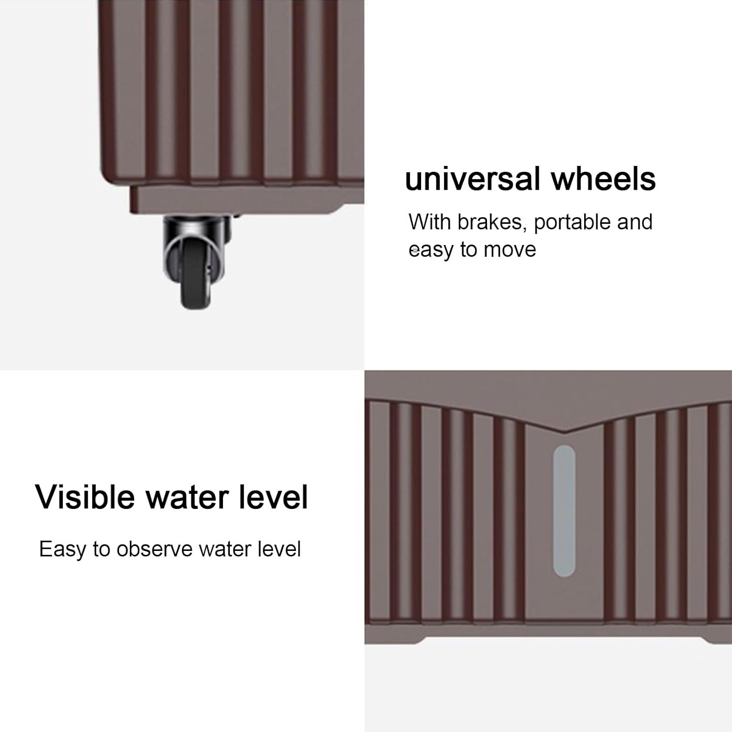 Evaporative Air Cooler, 210w Swamp Cooler Air Conditioner with 16 Gal Water Tank, Industrial Air Conditioning Fan, 12H Timer, 3 Modes & Speeds, Portable Cooling Fan, Indoor or Outdoor