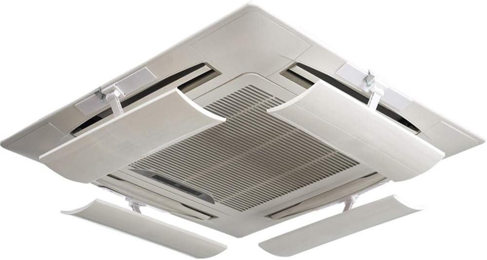 Air conditioning wind deflector Central Anti Direct Blowing Baffle, Angle Adjustable, Retractable Air Conditioner Deflector, Easy Installation
