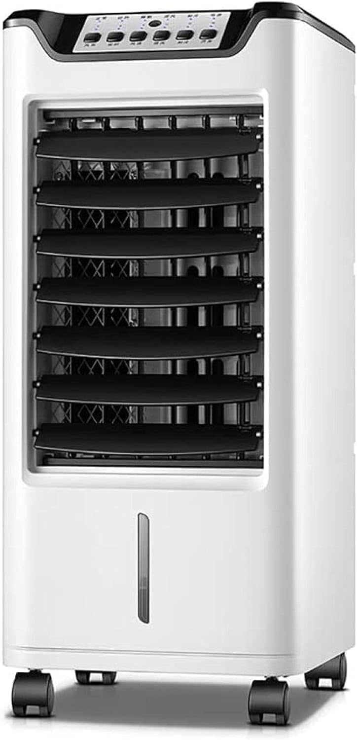 Air Cooler for Home Office Air coolers Air Conditioner Portable w Remote Control Compact Air Circulator Mobile Space Quiet Eaporatie Coolers 3 Speed Setting Energy Efficient Conditio