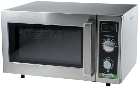 Winco Commercial-Grade Microwave with Dial, 1,000 W, .9 Cubic Feet