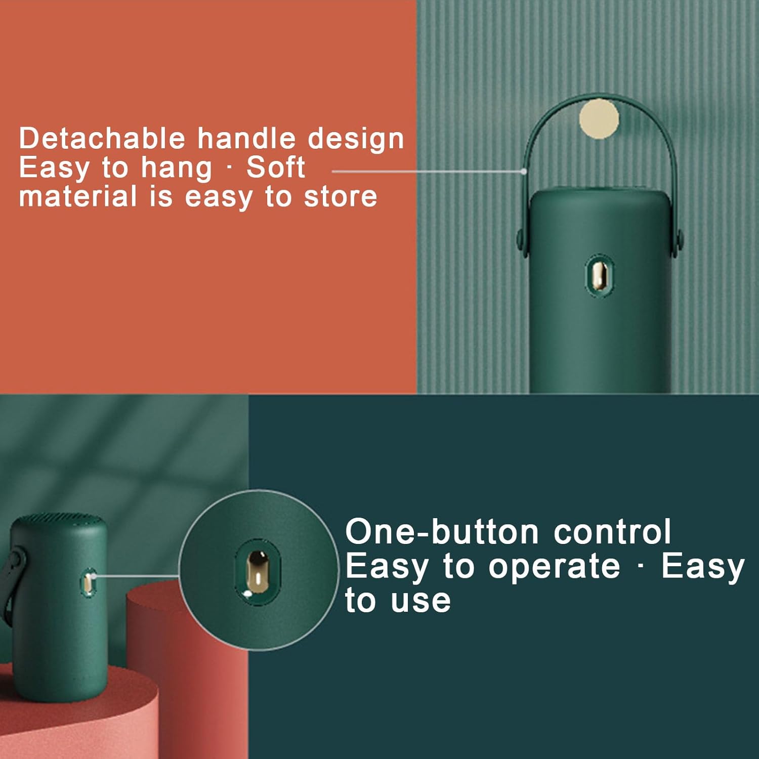 Portable Dryer, Mini Design, Ideal for Business Trips and Travel, Essential for Home Use, 250W High Power Quick Drying