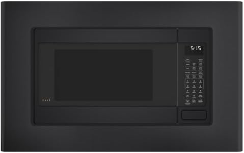 Café CEB515P3NDS Countertop Convection Microwave Oven, Broil, Auto-Cook, Roast, Defrost, Warm, Scan-to-Cook WiFi-Connectivity, 1000 Watts, Smart Home & Kitchen Essentials, New 1.5 Cu. Ft, Matte Black