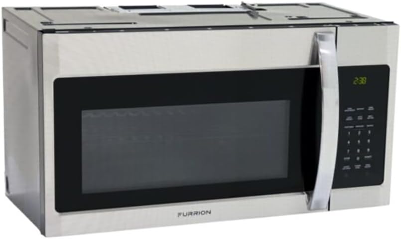 Furrion 2022007898 Over-The-Range Convection RV Microwave Oven - 1.5 cu. ft., Stainless Steel