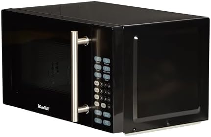 0.7 cu. ft. MicroChill Microwave, Black Exterior, White Interior. Medium Microwave - 10.38