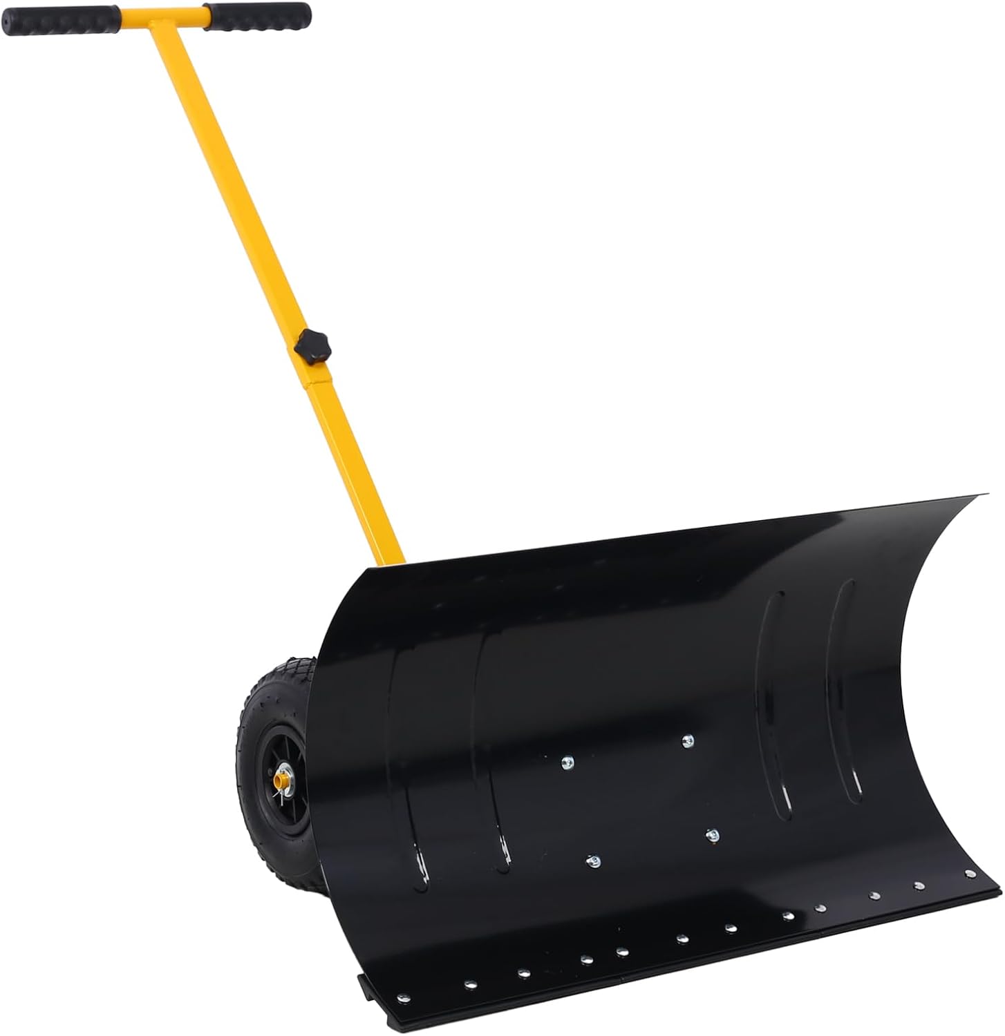 Snow Shovel with Wheels Heavy Duty Metal Snow Shovels 29