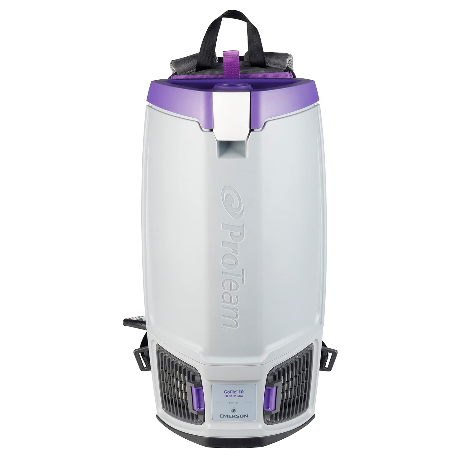 ProTeam GoFit 10 Commercial Backpack Vacuum with 107676 Blower Doors, 1.5 Inch Blower Tool and Hard Surface Tool w/Nylon & Horse Hair Blend Brush Tool Kit, Corded, 107800 + 107676, MegaVac Replacement