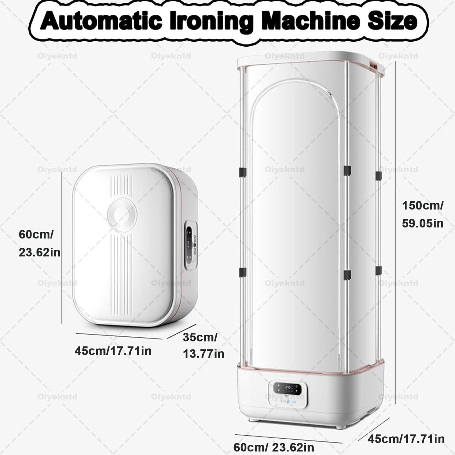 Upgraded Garment Steamers, Vertical Steam Iron 900w Automatic Wireless/Steam Closet/Folding Clothes Machine, Control Electric Clothes Drying Rack, for Clothes & Fabric