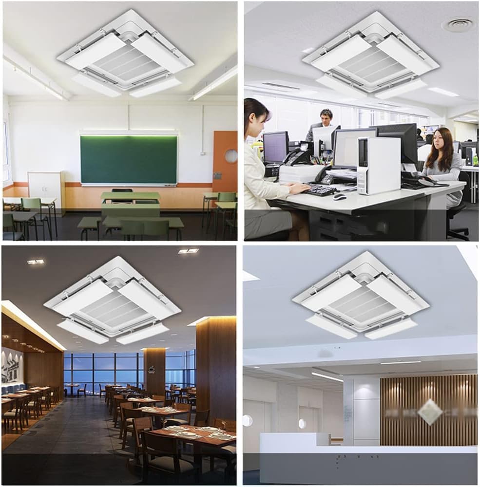 Vent Windshield Ceiling Air Conditioner Wind Deflector Full Control Over Vertical/Horizontal Airflow Direction