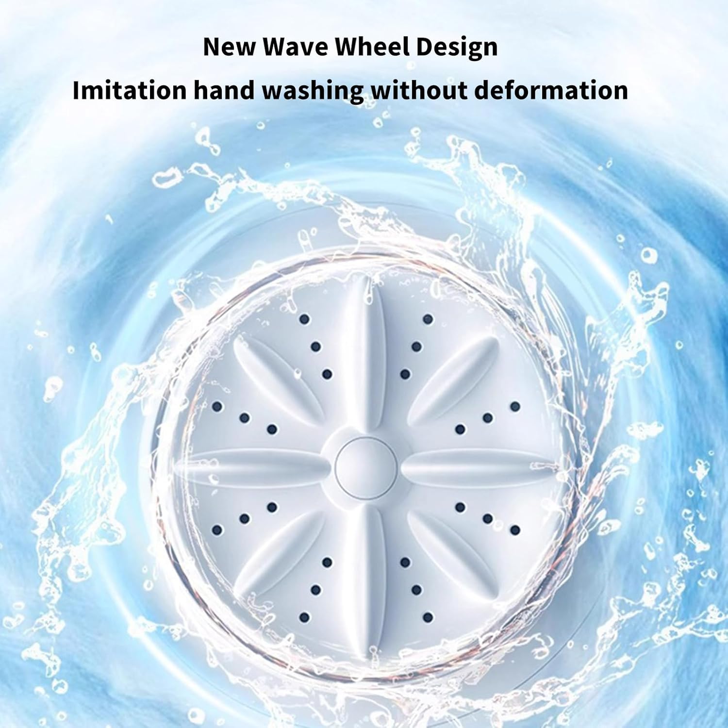 Cordless Miniature Laundry Machine Powerful Motor Lightweight Washer For Underwear Socks Small Garments Washing Machine Rechargeable Washing Device