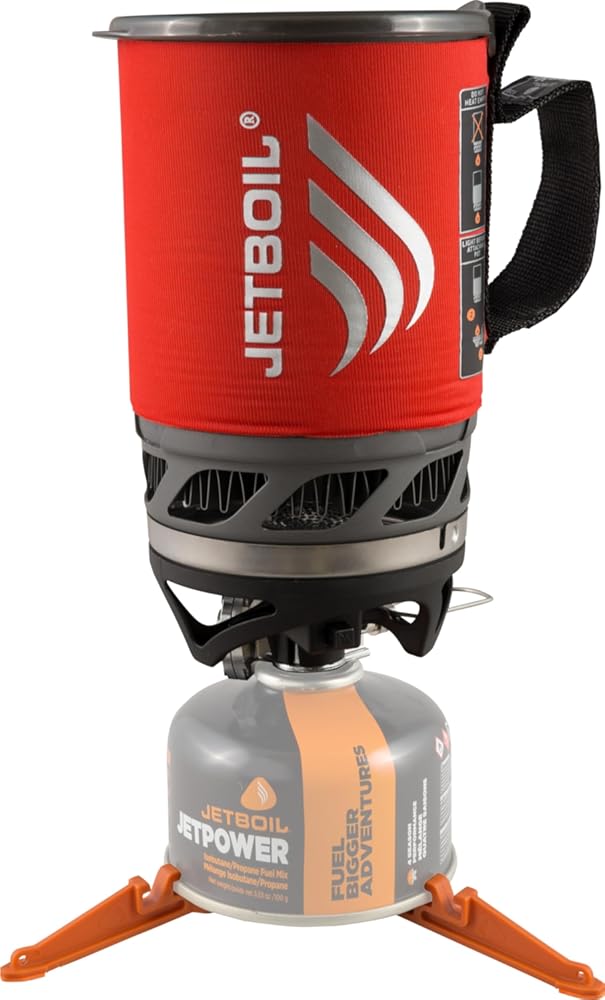 Jetboil MicroMo Lightweight Precision Camping and Backpacking Stove Cooking System with Adjustable Heat Control