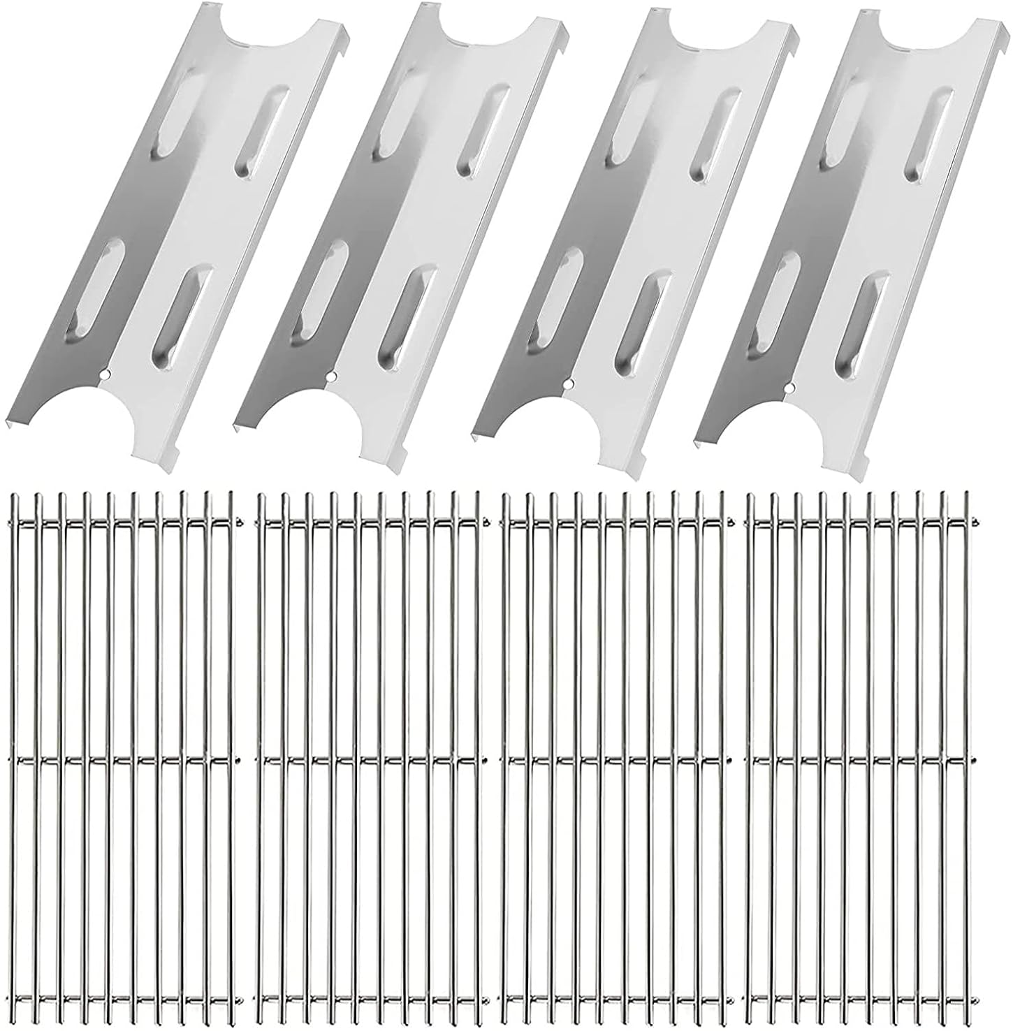 #US Grill Cooking Grates and Heat Plates Stainless Steel Kit for Master BG179A