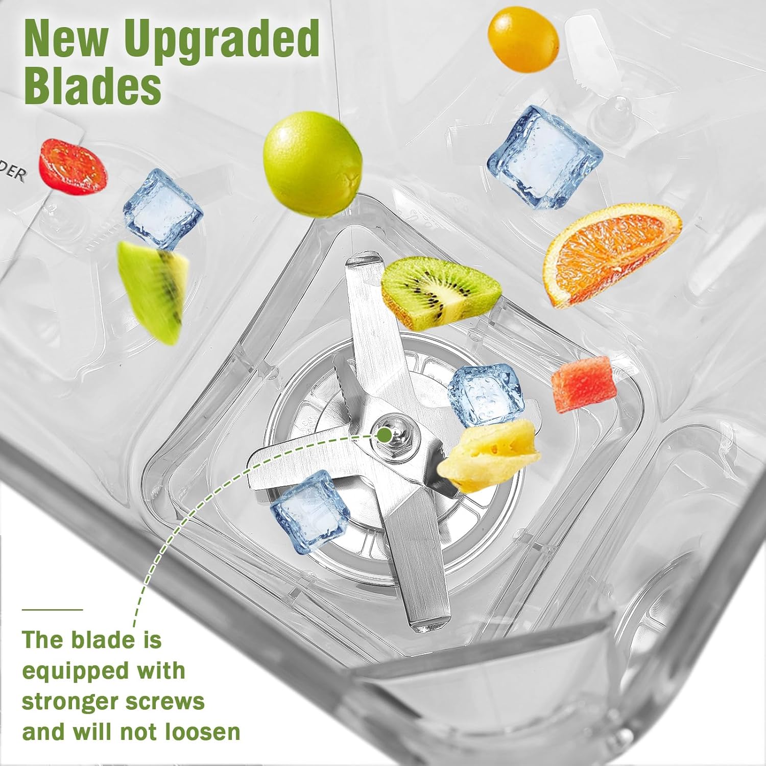 2200W Professional Smoothie & Professional Commercial Blender,with Sound Enclosure, 70oz for Frozen Drinks, Smoothies, Sauces, & More