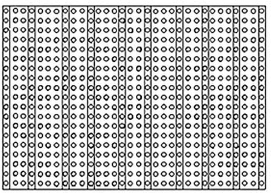 Replacement For FRONT GRILL SCREEN 40C 40U 420C 40 S ONE PIECE GRILL Fits John Deere M1728T 175
