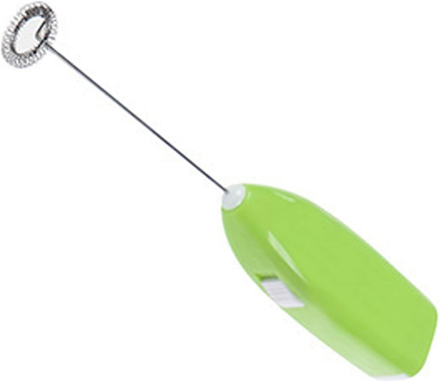 Cordless Electric Hand Blender, Hand Blender, Waterproof, Small Plastic Metal Home use, Suitable for Latte, Cappuccino (Green)