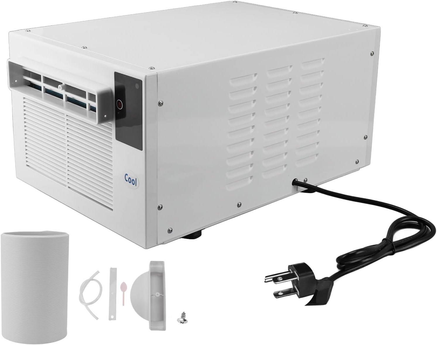 Portable Air Conditioners, 1900BTU 280W Dual Inverter Window Air Conditioner Small Cooling fan for Room Office Camping Car(US Plug 110V)