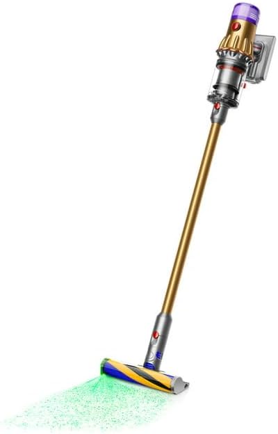 Dyson V12 Detect Slim Absolute Cordless Vacuum Cleaner | Gold | New (Renewed)