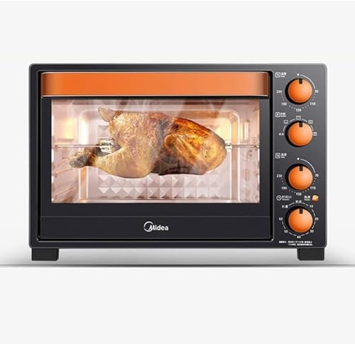 oven mini oven air fryer oven Mini Ovens 360 ° Rotating 32 Liter Large Capacity Electric Oven, Household Small 32L Large Capacity Baking Oven, Power 1500W Multifunctional Four-Layer Fully Automatic