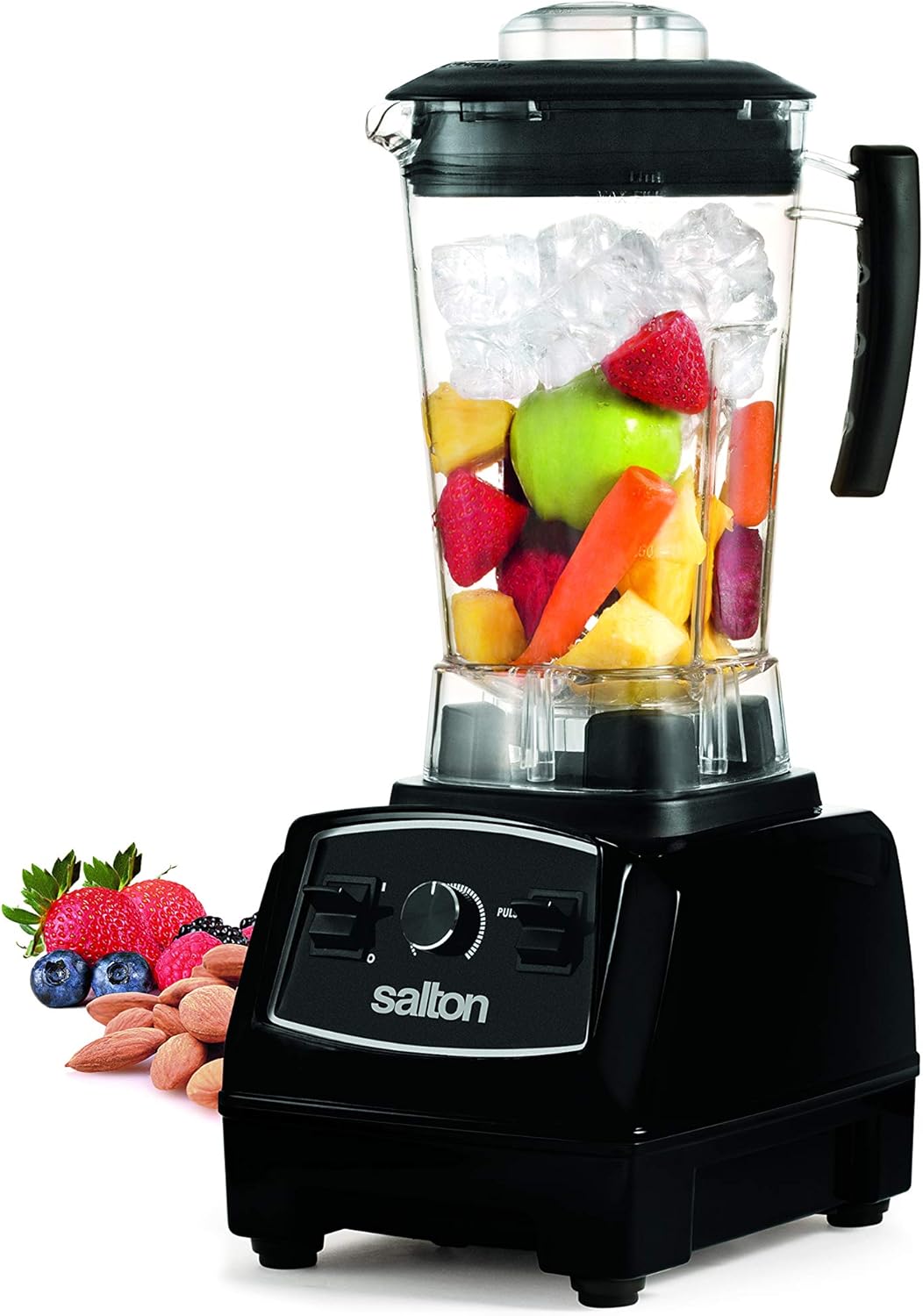 Salton BL1486BLBT Power 2 L/QT Table Top Blender, 2 Liters, Black