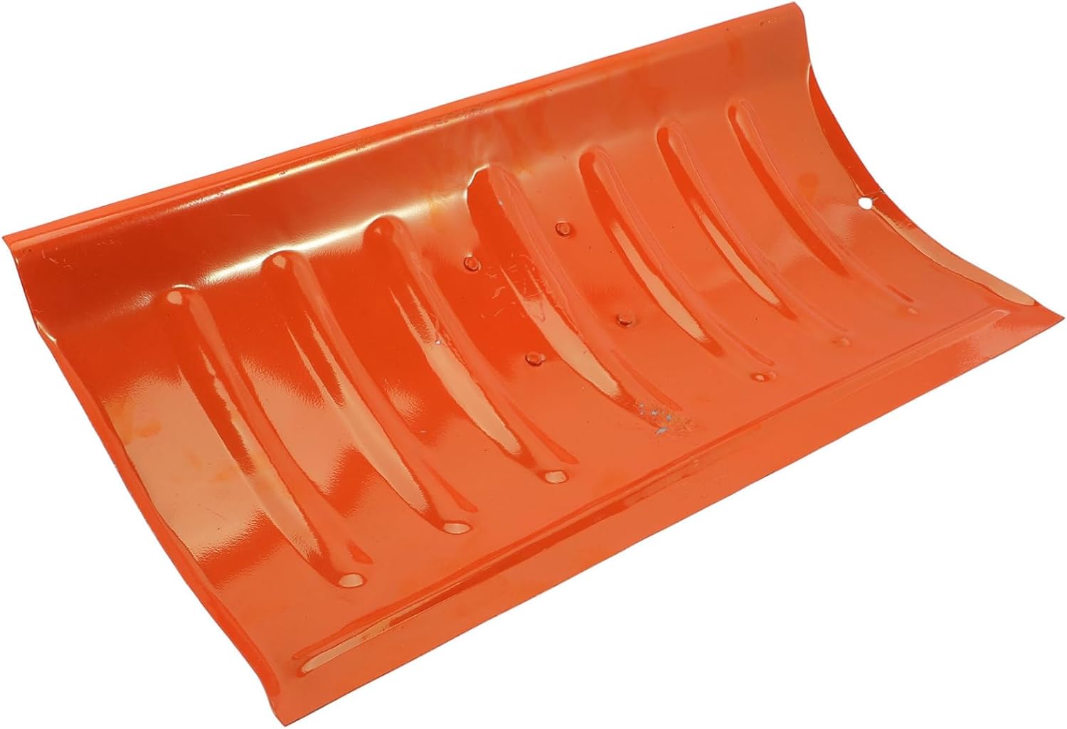 VICASKY Outdoor Multi Purpose Ice Shovel Head for Snow Removal Durable High Grade Steel Snow Cleaning Tool Practical for Driveways Cars and Outdoor Surfaces Orange Manganese Steel Blade