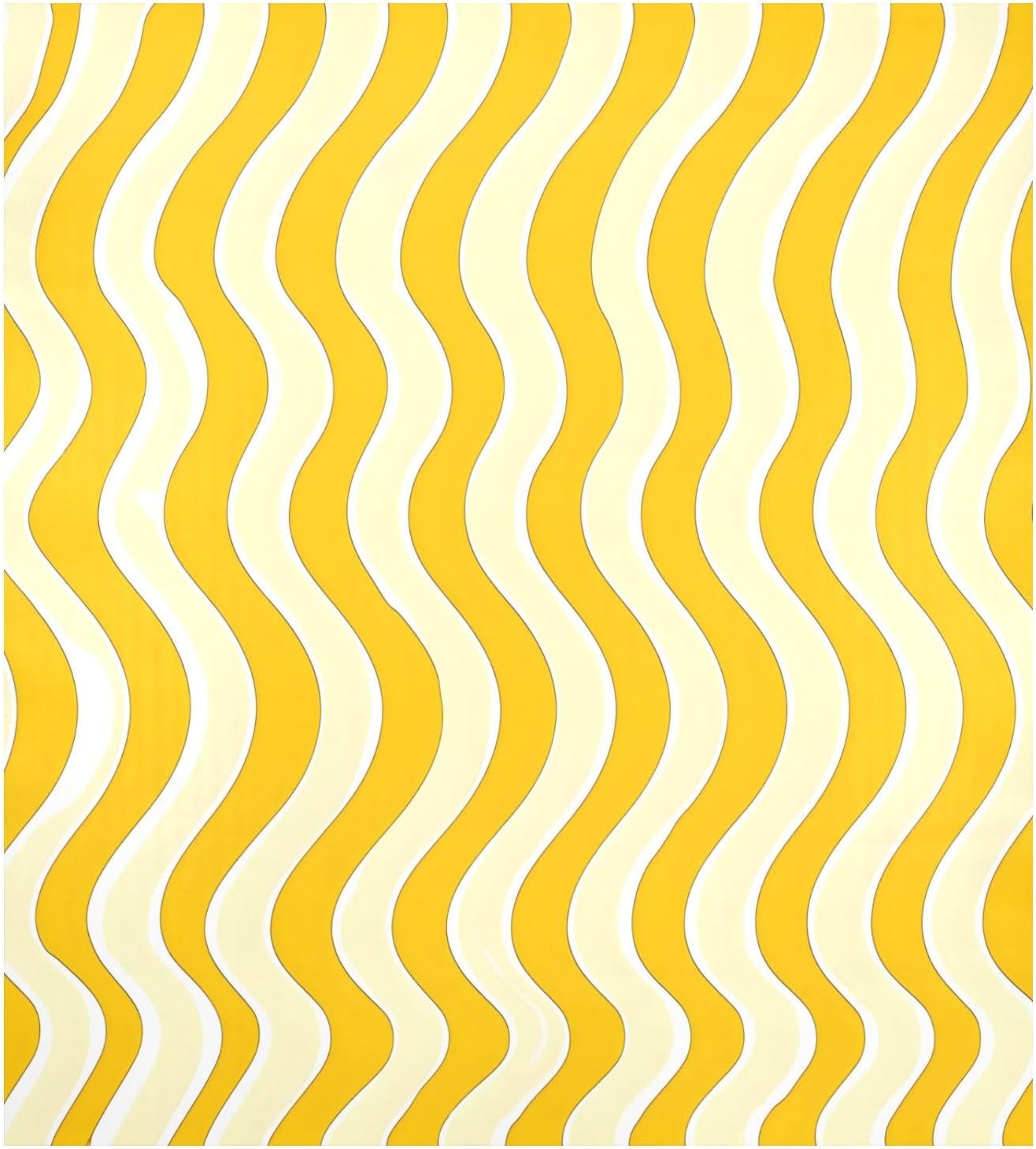 Dishwasher Magnet Cover Large Magnetic Stickers Yellow Cream Wavy Lines Front Dishwasher Cover Reusable Decal for Home Kitchen Anti-Scratch Refrigerator Decorative Lid Washing Machine Laundry 23