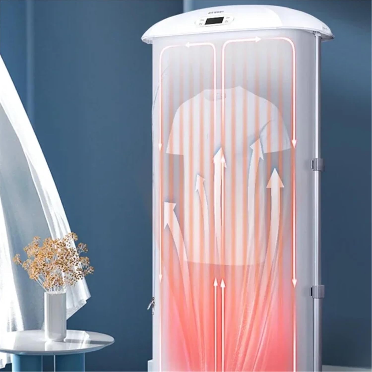 Portable Clothes Dryer, Portable Garment Steamer Foldable Handheld Steam Iron Space Saving,for Travel,Apartment