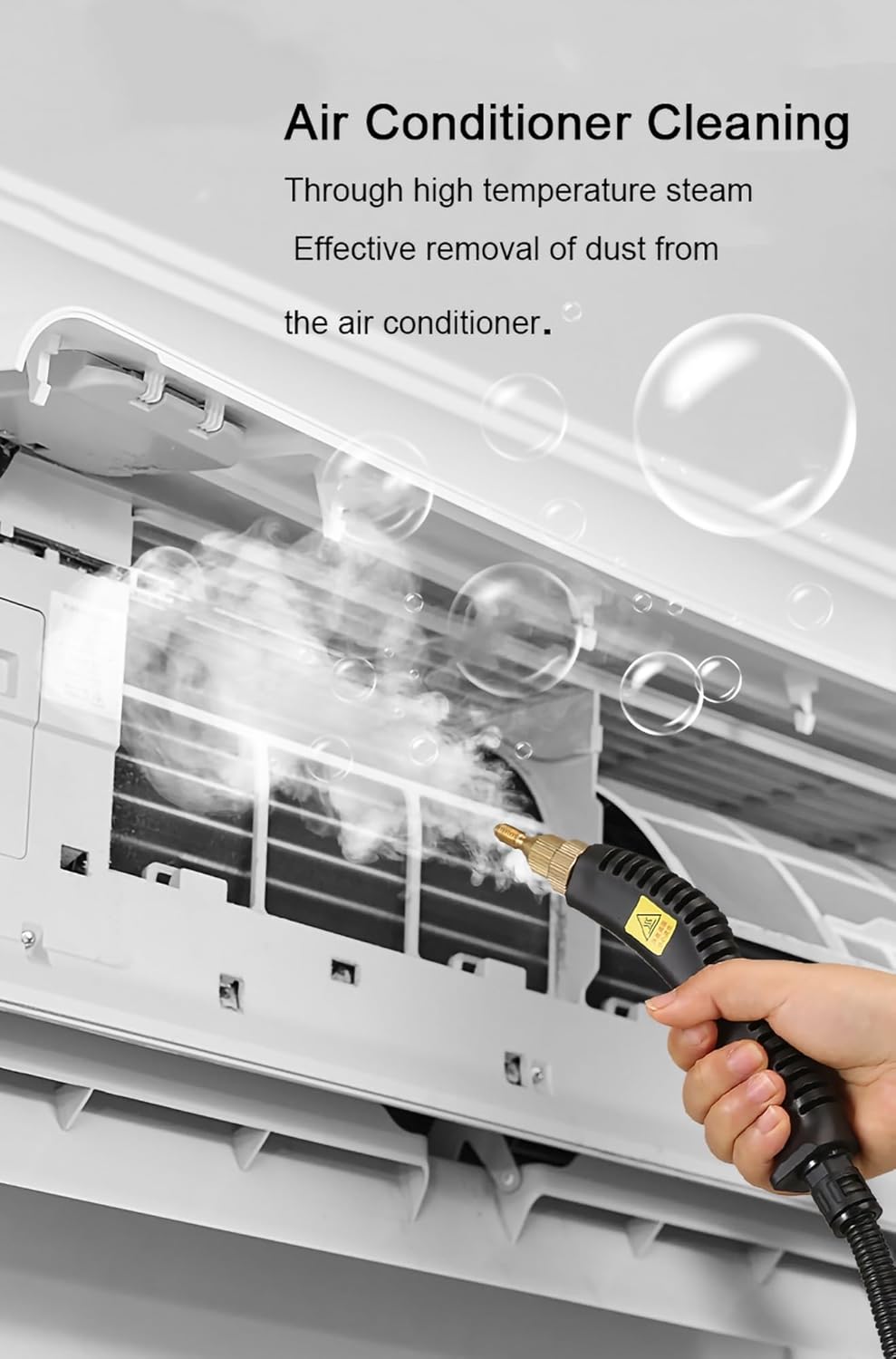 1000ml Electric Steam Cleaning Machine 1600W High Pressure Steamer, 6 Speeds Multifunction Portable Mini Power Cleaning Steamer High Heat, Fast Heating for Home Use Kitchen Floor ( Color : Red )