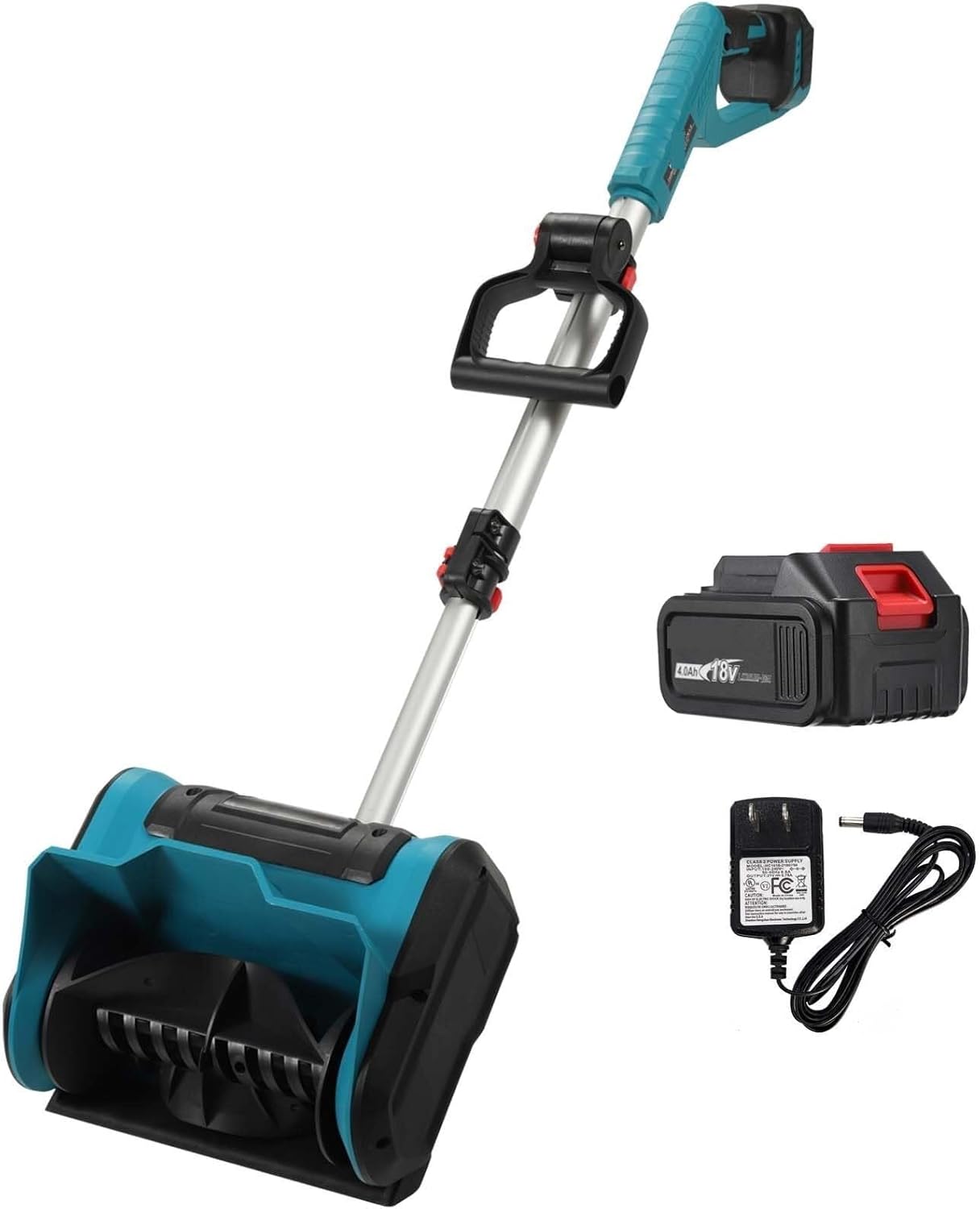 Electric Snow Shovel, Equipped with A 4000mAh Battery, Can Throw Snow Up to 20 Feet, for Driveways and Sidewalks