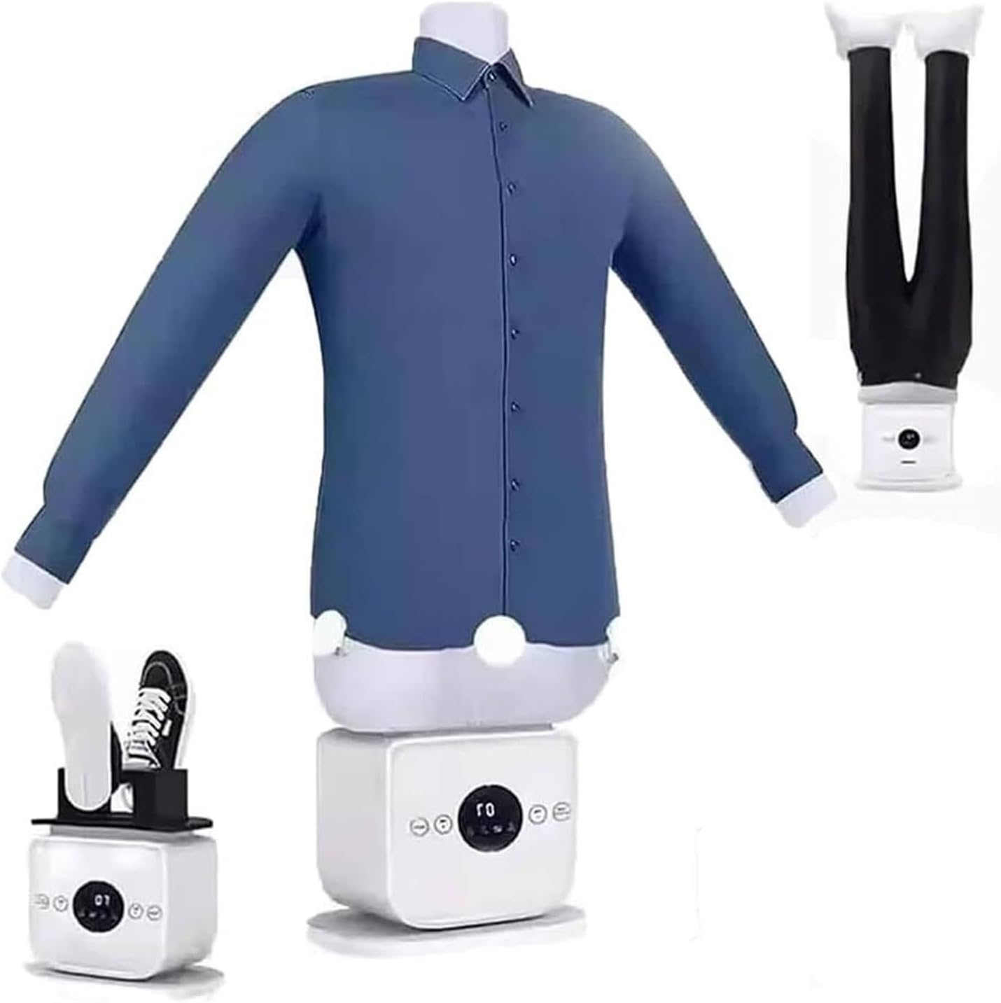 Automatic Ironing Machine,New Steam Iron for Shirts & Pants,8 Minutes Quick Ironed Dry,Hands Free Wrinkle Removal,Faster Than Steamers