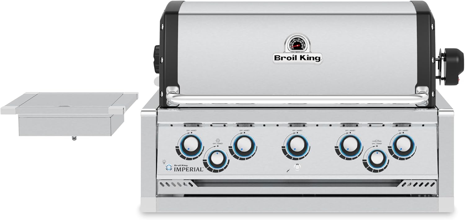 Broil King 958084 Imperial S 590, Liquid Propane (LP), Stainless Steel, Black