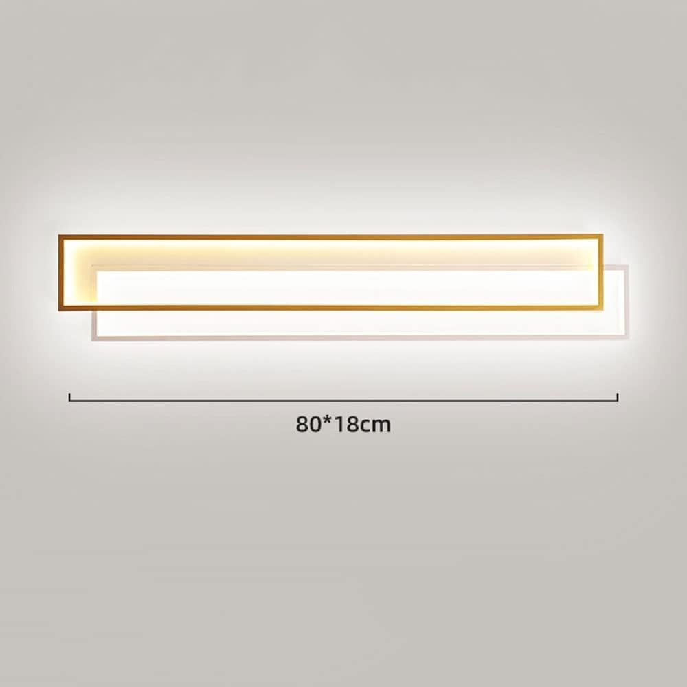 Modern Wall Sconce LED Mount Light Geometric Linear Lamp, Minimalist Lighting Fixtures,Household