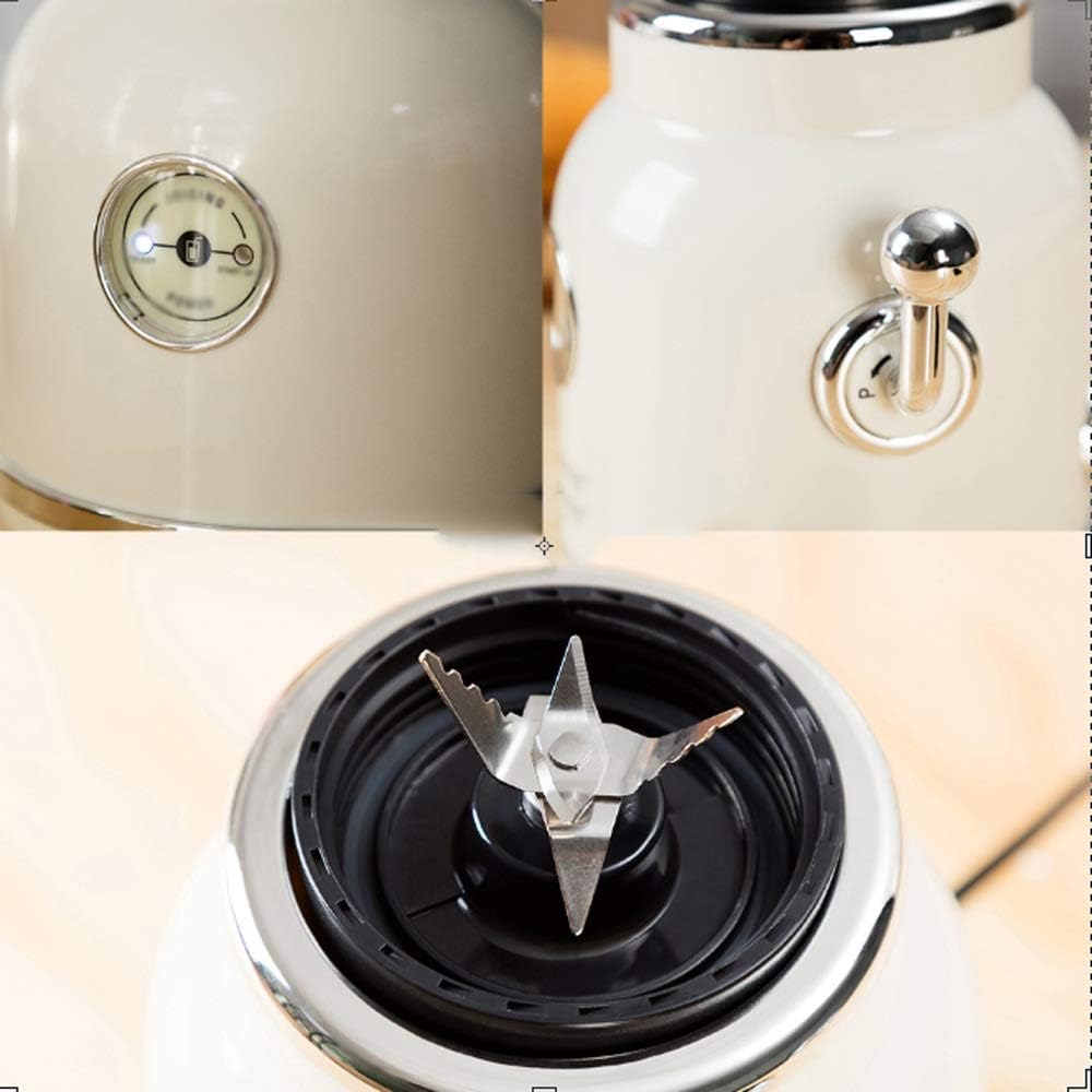 Juice Blender Retro Fruit Juicer Baby Food Milkshake Mixer Multifunction Juice Maker Machine Portable Fruit Blender