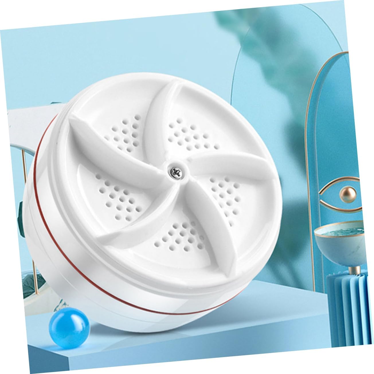 5pcs Mini Portable Washing Machine Compact Washer for Socks Underwear Portable Washer Mini Laundry Machine