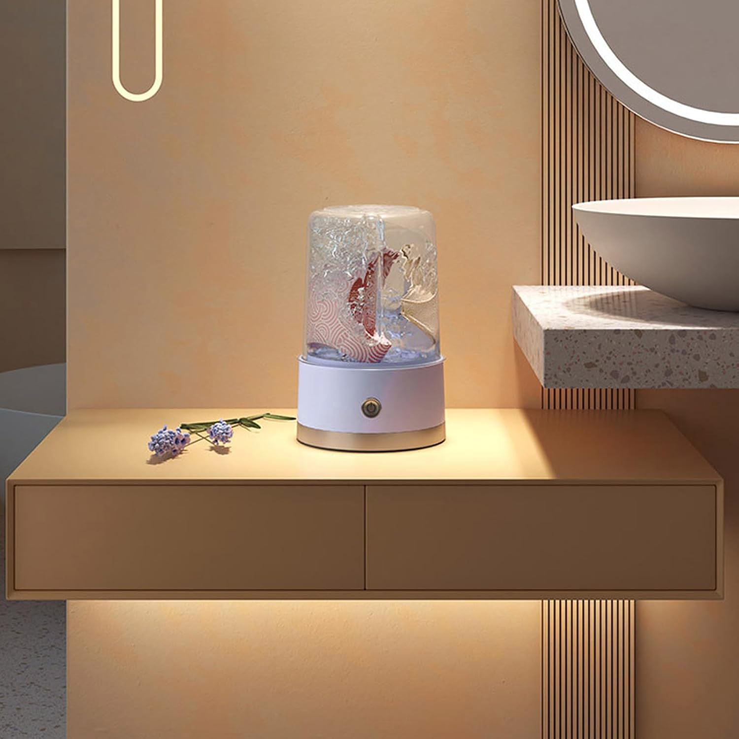 Portable Washing Machine, 7.87 x 5.12 x 5.12in Mini Washer Washing Machine for Apartments,Dorm,Camping,RV,Travel Laundry, Below 1kg Deep Cleansing Semi Automatic Travel Washer