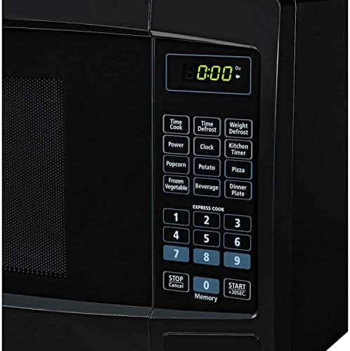 Nexel Countertop Microwave Oven, 1.1 Cu. Ft., 1000 Watts, Touch Control, Black