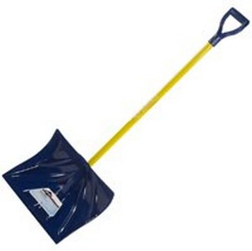 18-In. Snow Shovel With Fiberglass D-Handle