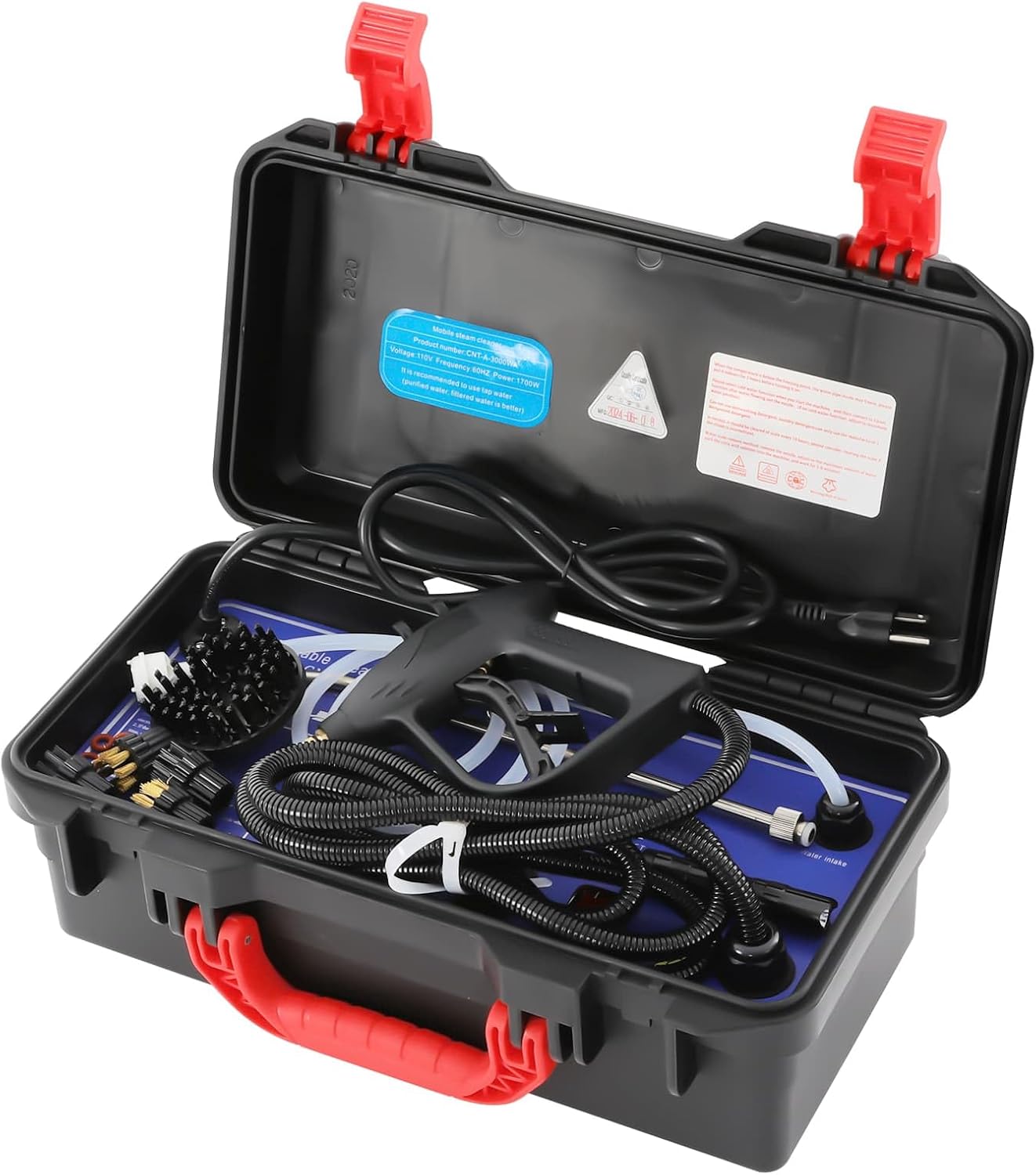 1700W High-Pressure Temperature Steam Cleaner for Cars and Home