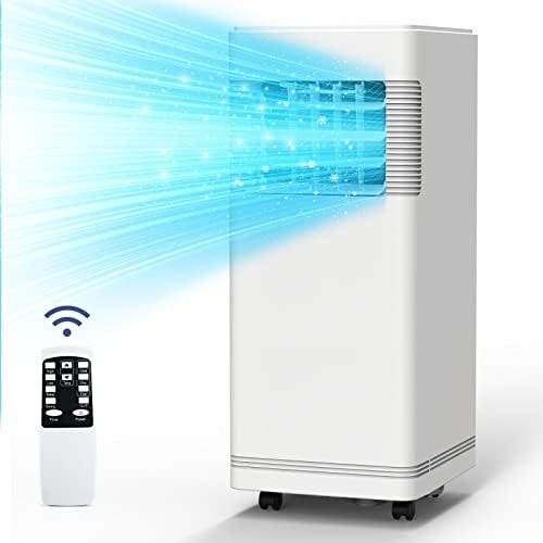 Air Choice Portable Air Conditioner, 12000 BTU Air Conditioner Portable for Room Up to 550 Sq.Ft, 3-in-1 with Dehumidifier and Fan Mode, 24H Timer, Remote Control, Quiet Portable AC Unit, Window Kit