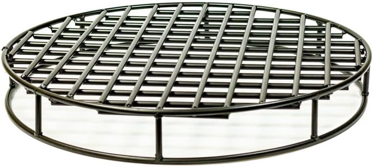 Walden Backyards Round Fire Pit Grate - High Temperature Heavy Duty Steel Above Ground Firegrate for Outdoor Pits and Campfire - 24”