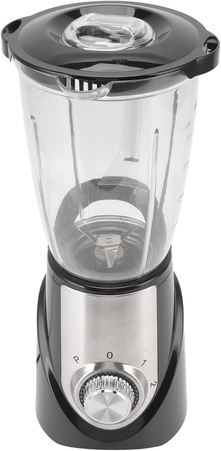 Blender, 350W Electric Fruit Mixer with Lids, Multifunctional Food Processing Blender Low Noise Countertop Blender for Home, Fruits, Vegetables(Three Cup)