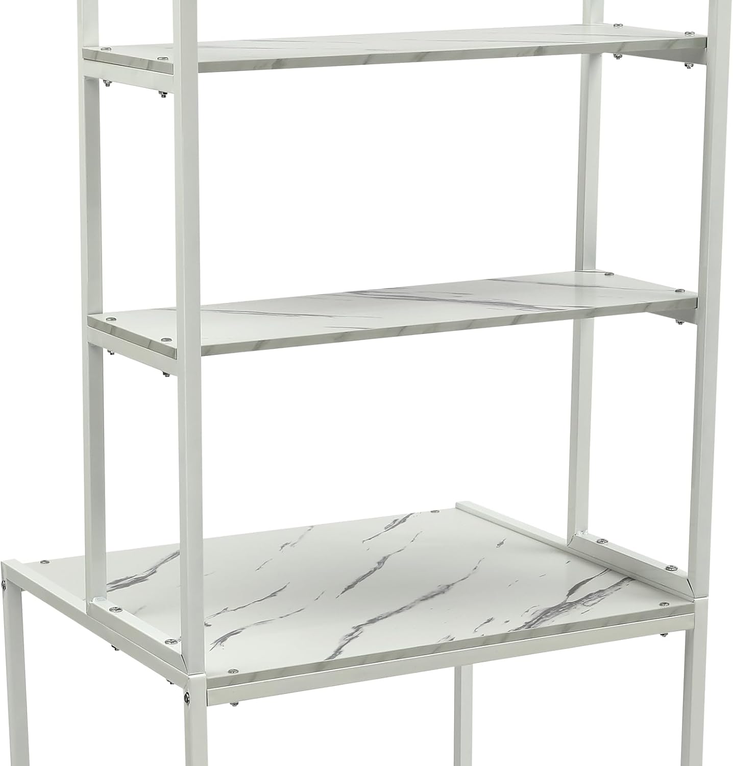 3 Tiers Over The Washer and Dryer Storage Shelf, Wooden Washing Machine Storage Shelf Bathroom Shelves Freestanding Laundry Drying Clothes Racks for Laundry Room
