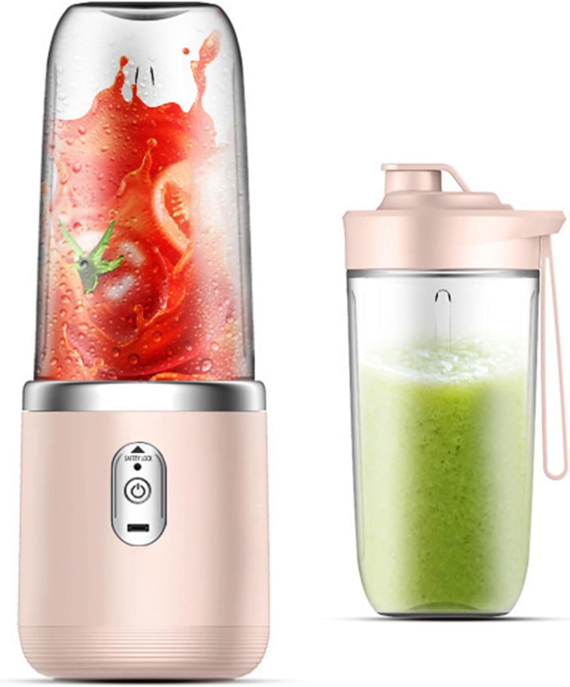 Portable Blenders Cup Juices Extractors Cup Juicing Cup Juices Making Cup Blenders Cup Suitable for Office and Travel