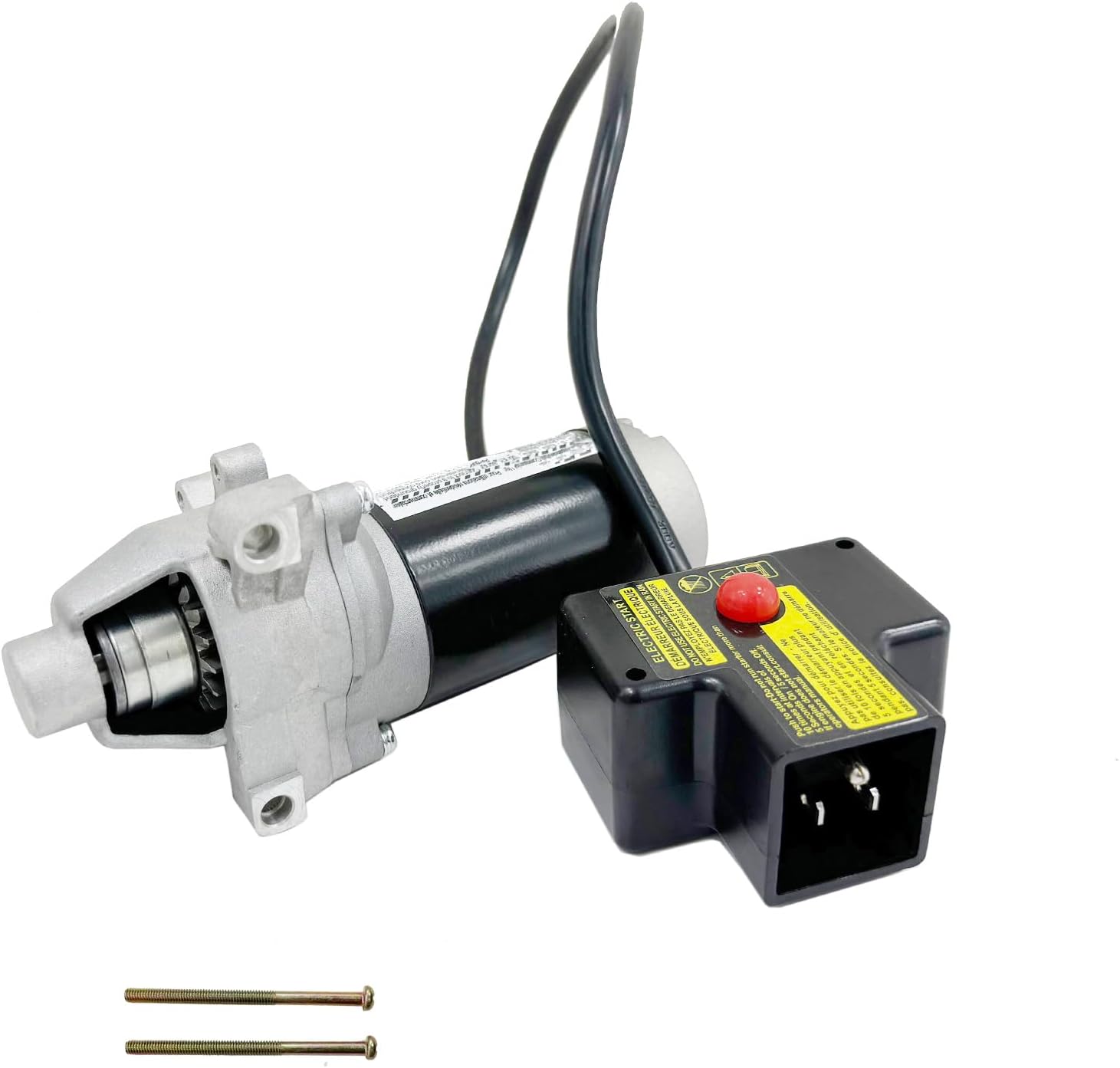 951-10645 Electric Starter Motor JQ170 Compatible with Troy-Bilt MTD Cub Cadet Craftsman 951-10645A 751-10645A Snowblower Starter 120V 17T for Ariens 208cc 254cc Engine