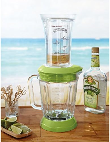 Margaritaville Key West Frozen Concoction Maker with Easy Pour Jar & No-Brainer Mixer, Dishwasher Safe