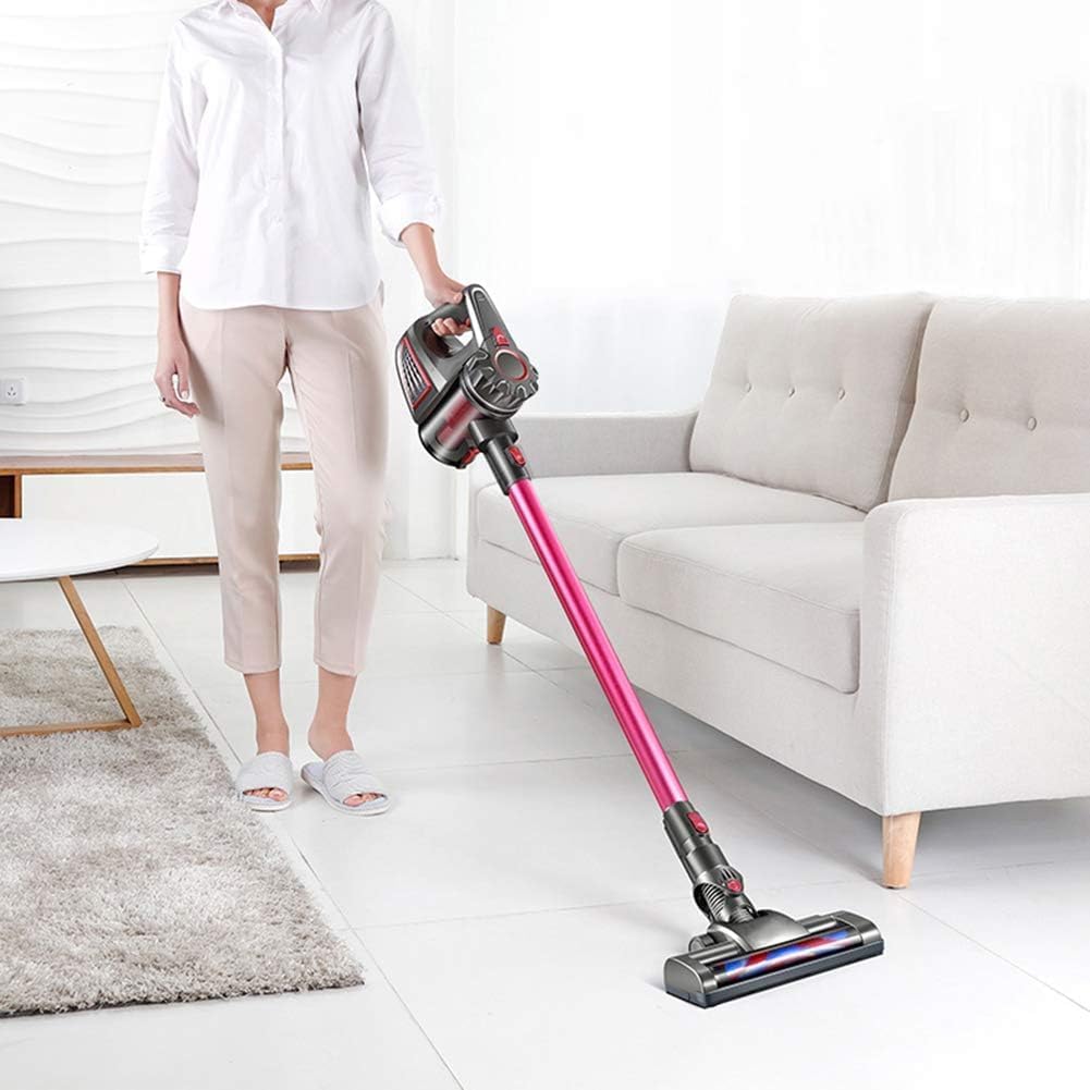 Handheld Vacuum Clean,Upright Vacuum Cleaner Cordless Stick Vacuum Cleaner 2 in 1 Handheld Stick Vacuum with 12000Pa Powerful Suction, 2 Suction Levels, Up to 30 Mins Working Time, for Carpet Car Pet